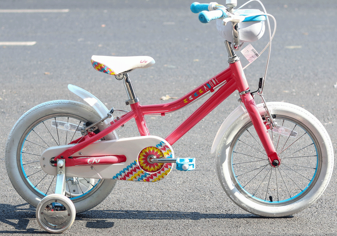 Xe đạp 3 bánh trẻ em Liv Adore 16 với màu hồng đáng yêu dành riêng cho bé gái