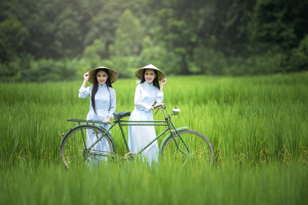 Chạy xe đạp thời xưa tại Việt Nam