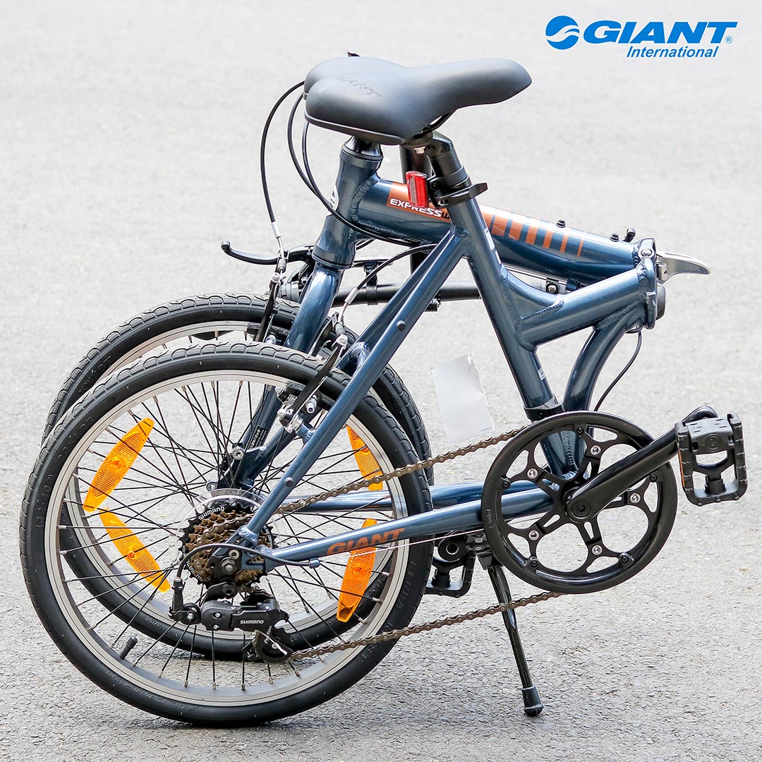 Xe đạp gấp được thiết kế nhỏ gọn, gấp dễ dàng