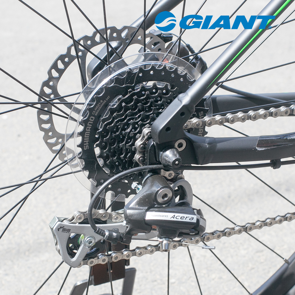 Roam 3 Disc được trang bị bộ truyền động Shimano Acera