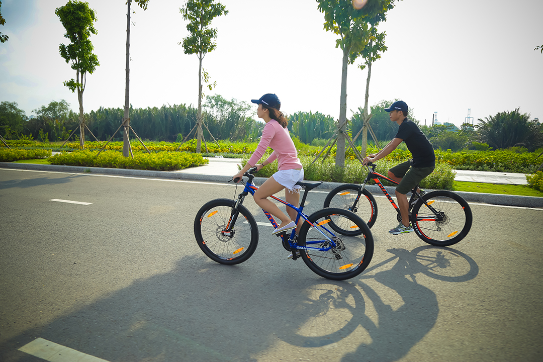 Đạp xe giúp các bạn học sinh cuối cấp có một sức khỏe dẻo dai