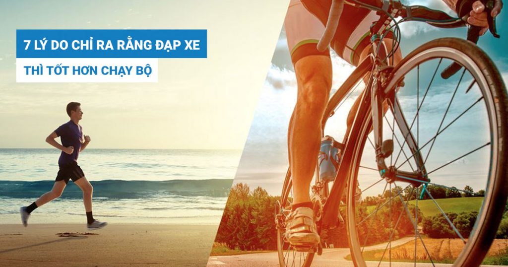 7 LÝ DO CHỈ RA RẰNG ĐẠP XE TỐT HƠN CHẠY BỘ! - Xe đạp Giant International - NPP độc quyền thương hiệu Xe đạp Giant Quốc tế tại Việt Nam