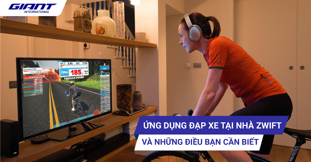 Ứng dụng đạp xe tại nhà Zwift và những điều bạn cần biết