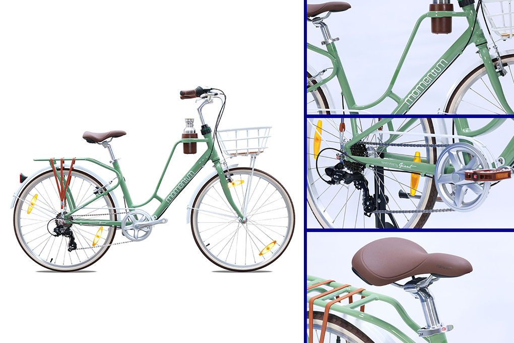 Dòng xe đạp nữ Momentum iNeed Latte với thiết kế hiện đại, thanh lịch